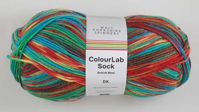 WYS - Colourlab Sock DK - 1202 Pop